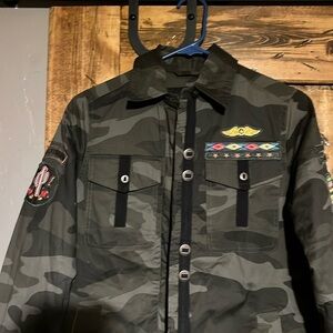 STS Ranchwear Camo and Floral Jacket new, women’s xs